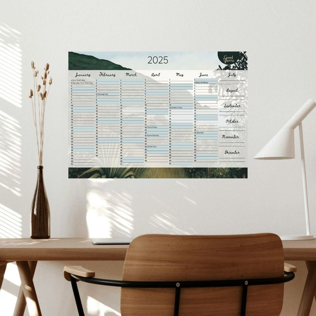 2025 Wall Planner