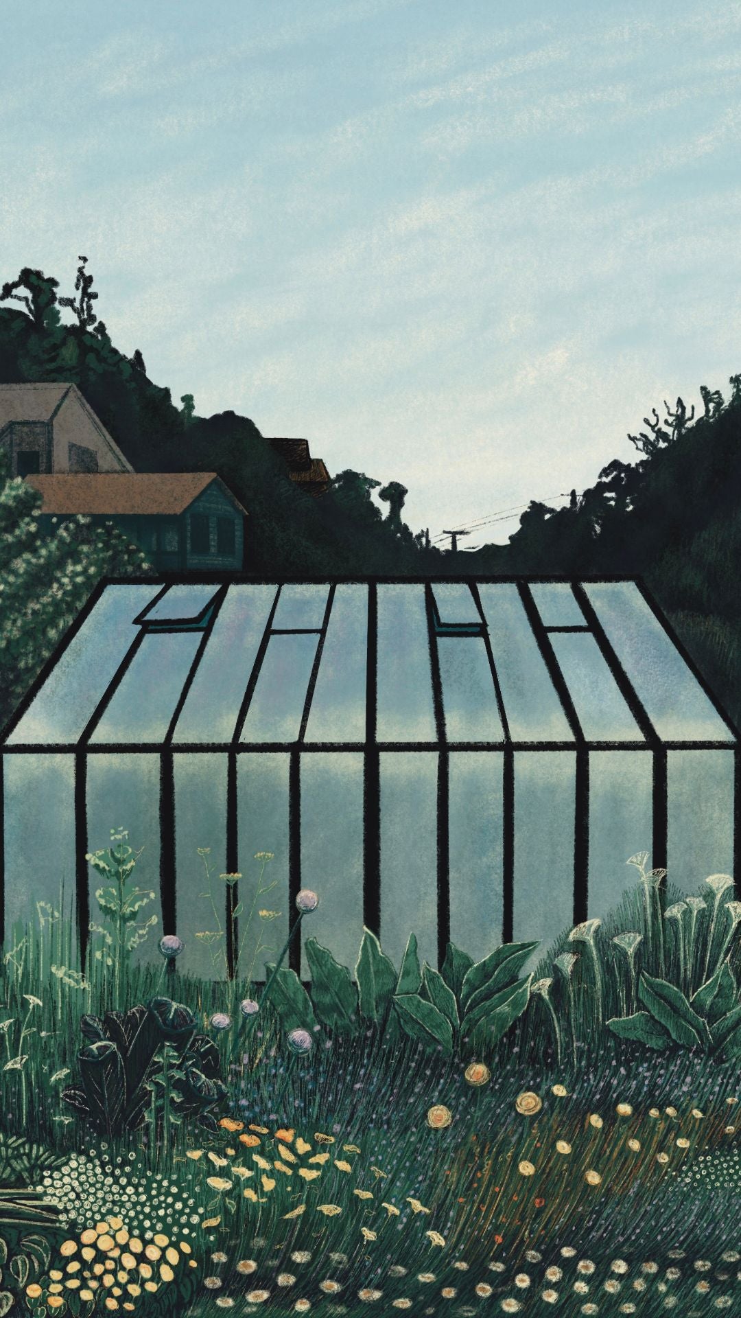 Glasshouse Digital Wallpaper Set