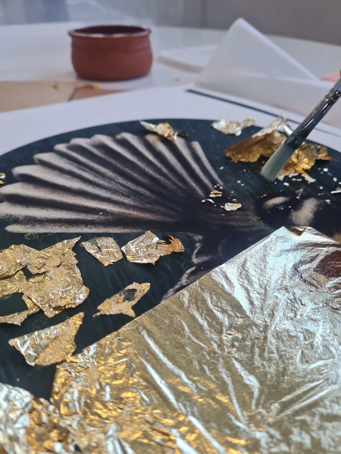 Shine bright! An Introduction to Gold Leaf Application