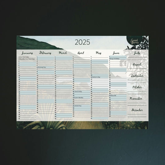 2025 Wall Planner